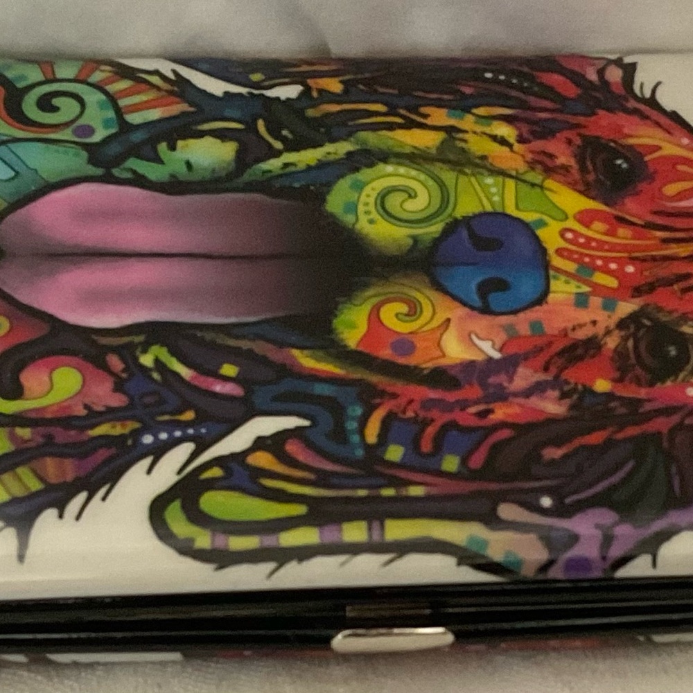 Hard Case Dog Is Love Wallet - Picture 2 of 13